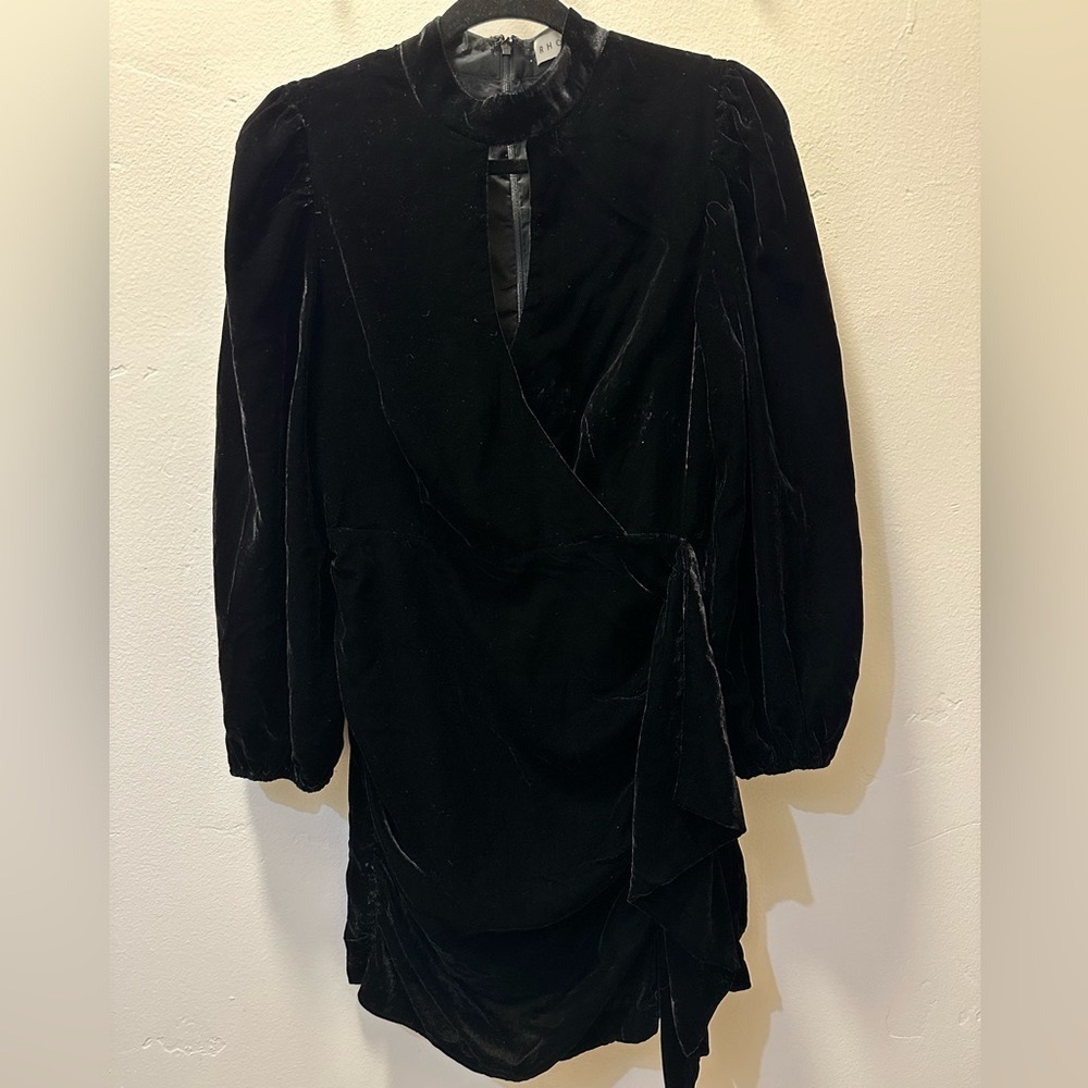 Zadie dress black velvet